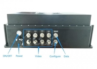 6 Channels COFDM Video Transmitter , Wireless AV Sender 300-860MHz For Multiple Cameras