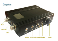 Black 100km Video Wifi Transmitter 2K 8K Carrier Safety Equipment