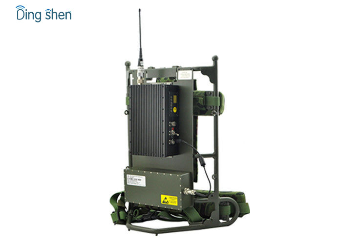 5 Watt Manpack COFDM Wireless AV Transmitter for Military Firefighting Mobile Video