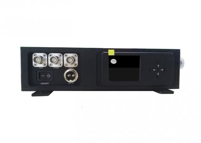 Rugged Mobile COFDM Video Transmitter 10-15km Long Range HD 20W For Vehicle
